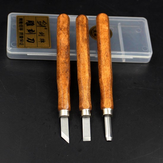 12pcs Multifunction Chisel Handmade Wood Carving Tool