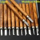 12pcs Multifunction Chisel Handmade Wood Carving Tool