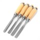 12pcs Wood Carving Hand Chisel Tool Set Professional Wood Working Gouges Steel