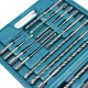 17 in 1 Drill Bits Chisel SDS Plus Rotary Hammer Bits Set For Bosch Hilti Plus