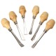 6pcs Graver Wood Carving Wood Working Chisel Wood Carving Tool