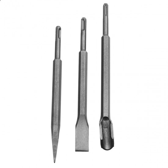Electric Hammer Chisel Rotary Bits Set Fit for Concrete Hydropower Drill Tool