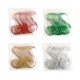 20 Pcs 1.0*25*50MM Christmas Ornament Hooks S-Shaped Flower Hook Perfect For Christmas Tree Decorations