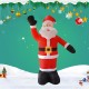 2.4M Tall Inflatable Santa Claus Xmas Christmas Decorations Garden Outdoor