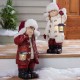 Christmas Cartoon Boy Elk Snowman Resin Ornaments Merry Christmas Decoration New Year Party Decoration