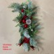 Christmas Wreath Set Xmas Decorations Outdoor Signs Home Garden Office Porch Front Door Hanging Garland