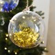 DIY Clear Plastic Bath Bomb Mold with Christmas Ball Decorations 4/5/6/7/8m