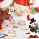 DIY Wood Crafts Christmas Snowman Elk Christmas Ornaments Decoration Santa Claus Wooden Embellishment Table Decorations DIY Wood Crafts Christmas Snowman Elk Christmas Ornaments Decoration Santa Claus Wooden Embellishment Table Decorations
