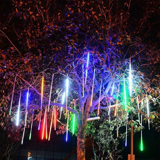 LED Meteor Shower String Lights Outdoor Waterproof Christmas Fairy Decoration Lights For Garden Street Patio Xmas Tree LED Meteor Shower String Lights Outdoor Waterproof Christmas Fairy Decoration Lights For Garden Street Patio Xmas Tree