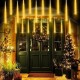 LED Meteor Shower String Lights Outdoor Waterproof Christmas Fairy Decoration Lights For Garden Street Patio Xmas Tree LED Meteor Shower String Lights Outdoor Waterproof Christmas Fairy Decoration Lights For Garden Street Patio Xmas Tree