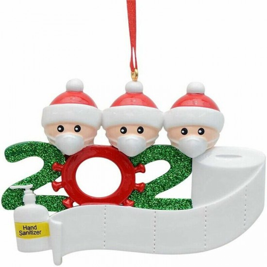 Xmas Family Santa Christmas Tree Hanging Family Ornament Decorations Gifts