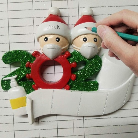 Xmas Family Santa Christmas Tree Hanging Family Ornament Decorations Gifts Xmas Family Santa Christmas Tree Hanging Family Ornament Decorations Gifts