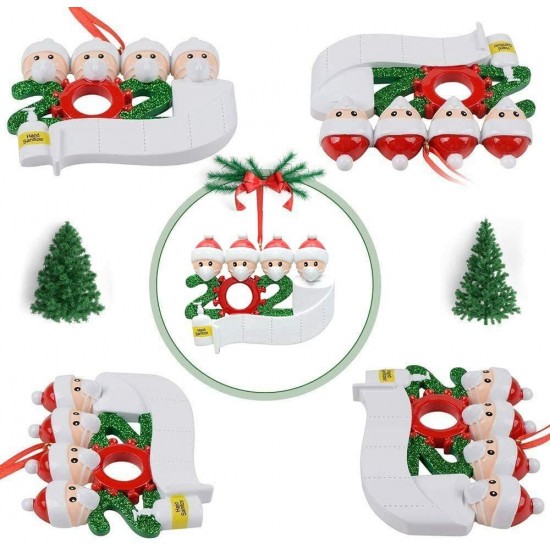 Xmas Family Santa Christmas Tree Hanging Family Ornament Decorations Gifts Xmas Family Santa Christmas Tree Hanging Family Ornament Decorations Gifts