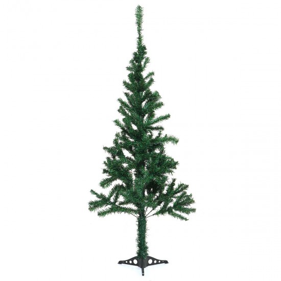 1.2/1.5/1.8m Artificial Christmas Tree PVC Pine Needle Encrypted Mini Tree With Solid Stand Holiday Festival Decoration Green 1.2/1.5/1.8m Artificial Christmas Tree PVC Pine Needle Encrypted Mini Tree With Solid Stand Holiday Festival Decoration Green
