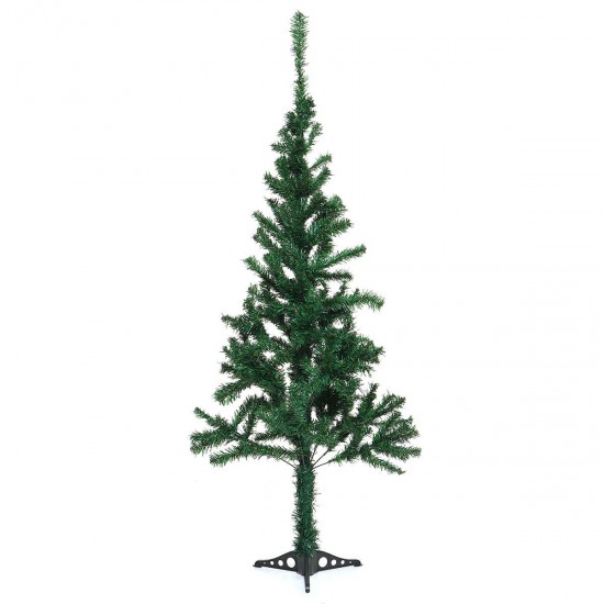 1.2/1.5/1.8m Artificial Christmas Tree PVC Pine Needle Encrypted Mini Tree With Solid Stand Holiday Festival Decoration Green