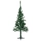 1.2/1.5/1.8m Artificial Christmas Tree PVC Pine Needle Encrypted Mini Tree With Solid Stand Holiday Festival Decoration Green 1.2/1.5/1.8m Artificial Christmas Tree PVC Pine Needle Encrypted Mini Tree With Solid Stand Holiday Festival Decoration Green