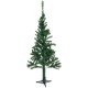 1.2/1.5/1.8m Artificial Christmas Tree PVC Pine Needle Encrypted Mini Tree With Solid Stand Holiday Festival Decoration Green