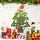 DIY Felt Christmas Tree Merry Christmas Decorations