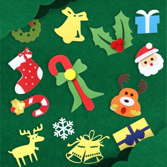 DIY Felt Christmas Tree Merry Christmas Decorations DIY Felt Christmas Tree Merry Christmas Decorations