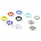 100Sets Handmade Sewing Sliver Metal Prong Snap Buttons Press Studs Fasteners Baby Romper Buckle Button For Clothes Sew 9.5mm 100Sets Handmade Sewing Sliver Metal Prong Snap Buttons Press Studs Fasteners Baby Romper Buckle Button For Clothes Sew 9.5mm
