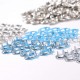 100Sets Handmade Sewing Sliver Metal Prong Snap Buttons Press Studs Fasteners Baby Romper Buckle Button For Clothes Sew 9.5mm 100Sets Handmade Sewing Sliver Metal Prong Snap Buttons Press Studs Fasteners Baby Romper Buckle Button For Clothes Sew 9.5mm
