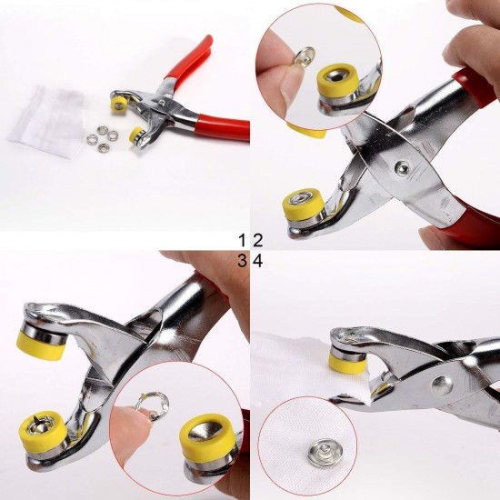 100Sets Handmade Sewing Sliver Metal Prong Snap Buttons Press Studs Fasteners Baby Romper Buckle Button For Clothes Sew 9.5mm 100Sets Handmade Sewing Sliver Metal Prong Snap Buttons Press Studs Fasteners Baby Romper Buckle Button For Clothes Sew 9.5mm