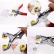 100Sets Handmade Sewing Sliver Metal Prong Snap Buttons Press Studs Fasteners Baby Romper Buckle Button For Clothes Sew 9.5mm 100Sets Handmade Sewing Sliver Metal Prong Snap Buttons Press Studs Fasteners Baby Romper Buckle Button For Clothes Sew 9.5mm