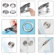 100Sets Handmade Sewing Sliver Metal Prong Snap Buttons Press Studs Fasteners Baby Romper Buckle Button For Clothes Sew 9.5mm 100Sets Handmade Sewing Sliver Metal Prong Snap Buttons Press Studs Fasteners Baby Romper Buckle Button For Clothes Sew 9.5mm