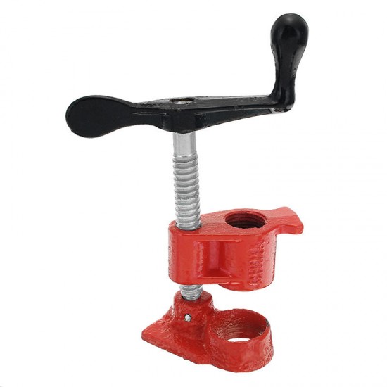 1/2inch Wood Gluing Pipe Clamp Set Heavy Duty Profesional Wood Working Cast Iron Carpenter's Clamp