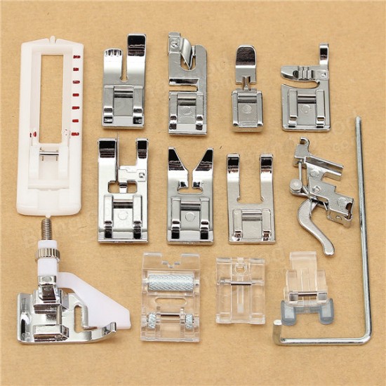 14Pcs Snap Presser Foot Set for VIKING HUSQVARNA Sewing Machines 335 330 325