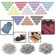 150 Sets 15 Colors of Hollow Five Claws of Box Set Total Buttons Metal Sewing Press Studs Snap Fastener DIY Clothes Craft 9.5mm 150 Sets 15 Colors of Hollow Five Claws of Box Set Total Buttons Metal Sewing Press Studs Snap Fastener DIY Clothes Craft 9.5mm