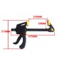 2 Pcs 150mm 6 Inch Quick Grip Mini Bar Clamp Wood Working Clamp