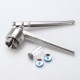 20MM Manual Crimper Hand Seal Ring Machine+ 10ml Clear Vials +1Stopper +2Caps Lab 20MM Manual Crimper Hand Seal Ring Machine+ 10ml Clear Vials +1Stopper +2Caps Lab