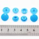 240Sets 24 Color DIY Clothes Plastic Fasteners Snap/Prong Ring Fasteners Snap/Metal Press Stud Cloth Tool Kit