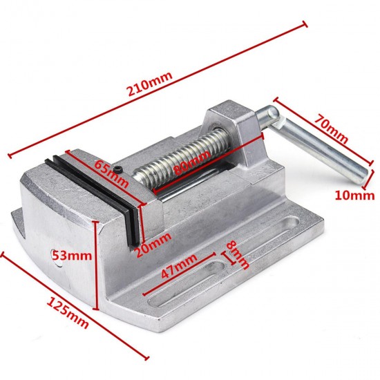 2.5 Inch Plat Nose Pliers Aluminum Alloy Vise Fixture For Bench Drill Work Table Pliers Tool 2.5 Inch Plat Nose Pliers Aluminum Alloy Vise Fixture For Bench Drill Work Table Pliers Tool