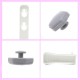4pcs Triangle Bed Sheet Mattress Holder Fastener Grippers Clips Suspender Strap Clamp