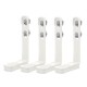 4pcs Triangle Bed Sheet Mattress Holder Fastener Grippers Clips Suspender Strap Clamp