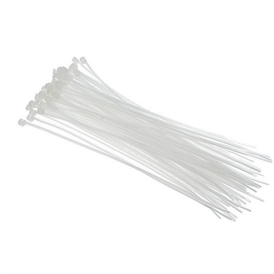 50pcs White Black 3x150mm Cable Ties Model Manufacturing Tools
