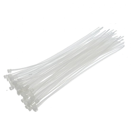 50pcs White Black 3x150mm Cable Ties Model Manufacturing Tools