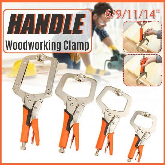 6/9/11/14 Inch Multi Pincers Tongs Forceps Wood Tenon Fixed Clamp Alloy Steel Clamp 6/9/11/14 Inch Multi Pincers Tongs Forceps Wood Tenon Fixed Clamp Alloy Steel Clamp