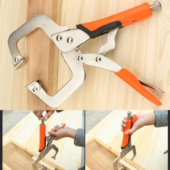 6/9/11/14 Inch Multi Pincers Tongs Forceps Wood Tenon Fixed Clamp Alloy Steel Clamp