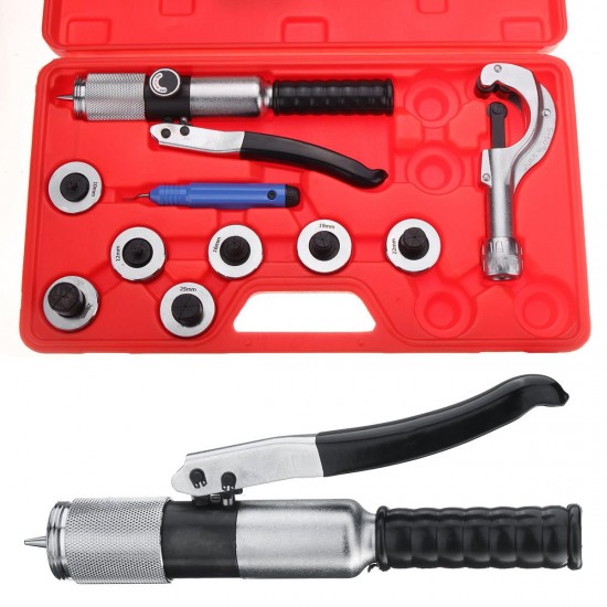 CT-300 7 Lever Hydraulic Tubing Expander Tool Swaging Tools Kit HVAC Tube Pipe