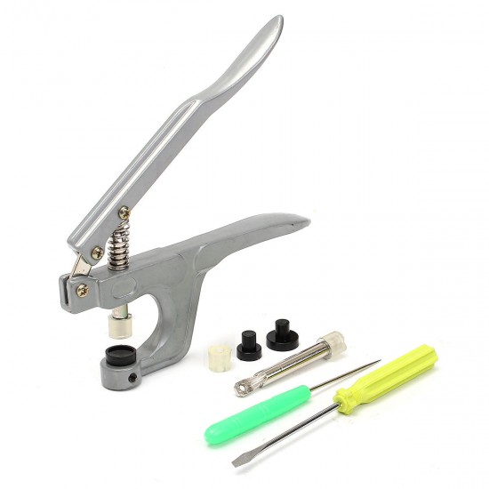 Clothes Button Fastener Snap Plier with 150Set Colorful T5 Snap Plastic Buttons Clothes Button Fastener Snap Plier with 150Set Colorful T5 Snap Plastic Buttons