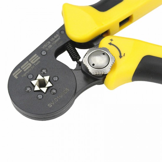 Crimping Pliers Tools VSC9 10-6A 0.08-10mm2 23-7AWG For Tube Type Needle Type Terminal Manual Adjustable Tools Crimping Pliers Tools VSC9 10-6A 0.08-10mm2 23-7AWG For Tube Type Needle Type Terminal Manual Adjustable Tools