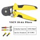 Crimping Pliers Tools VSC9 10-6A 0.08-10mm2 23-7AWG For Tube Type Needle Type Terminal Manual Adjustable Tools
