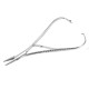 Dental Stainless Steel Needle Holder Pliers 14cm Forceps Orthodontic Dentist Tweezers