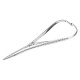 Dental Stainless Steel Needle Holder Pliers 14cm Forceps Orthodontic Dentist Tweezers