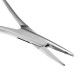 Dental Stainless Steel Needle Holder Pliers 14cm Forceps Orthodontic Dentist Tweezers