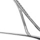 Dental Stainless Steel Needle Holder Pliers 14cm Forceps Orthodontic Dentist Tweezers