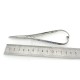 Dental Stainless Steel Needle Holder Pliers 14cm Forceps Orthodontic Dentist Tweezers